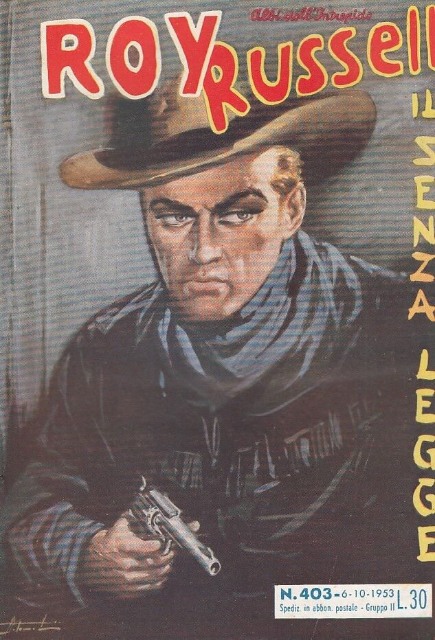 FZ- ALBI DELL'INTREPIDO N.403 ROY RUSSELL -- UNIVERSO - 1953 - S - H23