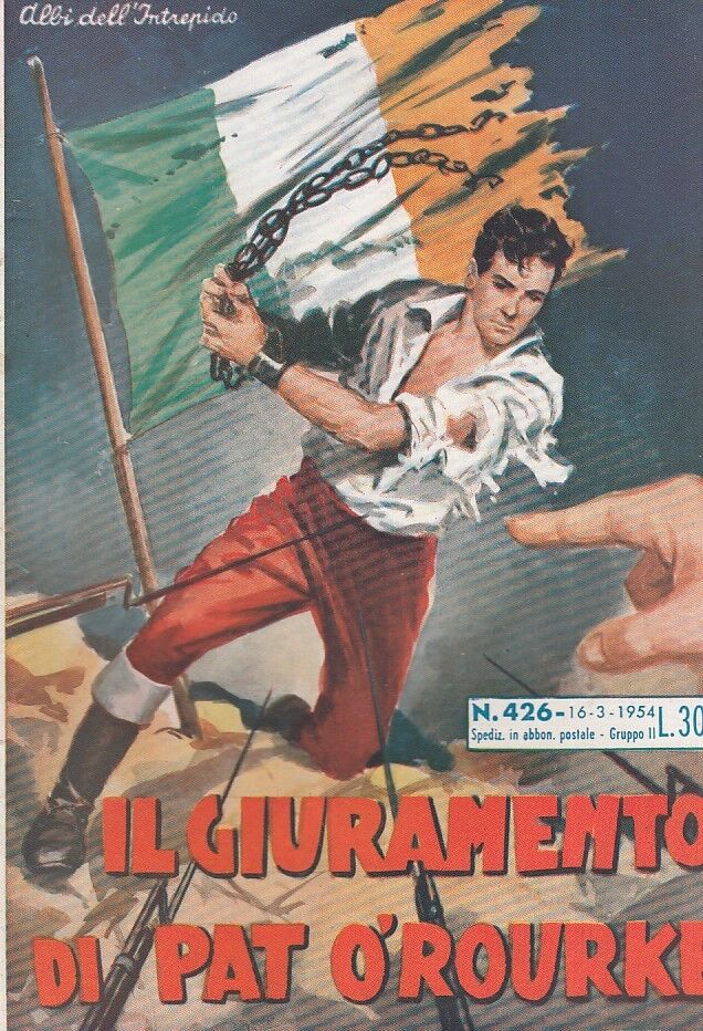 FZ- ALBI DELL'INTREPIDO N.426 PAT O'ROURKE -- UNIVERSO - 1954 - S - H23
