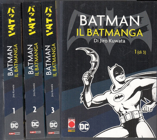 FM- BATMAN IL BATMANGA 1/3 COMPLETA -- PLANET MANGA DC COMICS -- B - L23