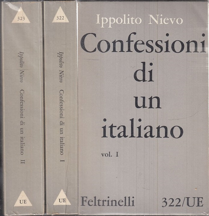 LN2- CONFESSIONI DI UN ITALIANO 2 VOLUMI- IPPOLITO NIEVO- FELTRINELLI UE- B- XFS