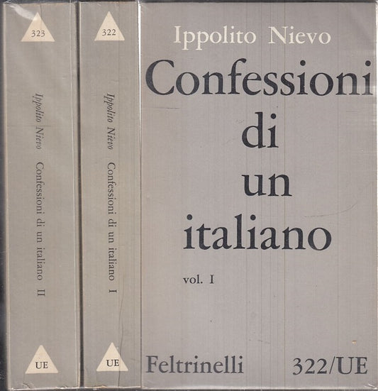 LN2- CONFESSIONI DI UN ITALIANO 2 VOLUMI- IPPOLITO NIEVO- FELTRINELLI UE- B- XFS
