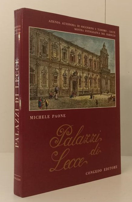 LT- PALAZZI DI LECCE - MICHELE PAONE - COGEDO EDITORE --- 1978 - CS - YFS780