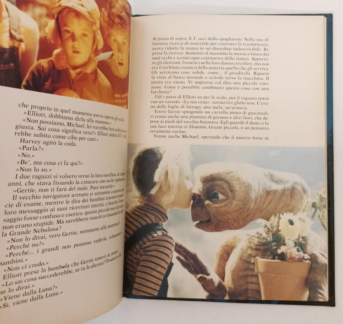LB- E.T. L'EXTRATERRESTRE - STEVEN SPIELBERG - EMME EDIZIONI --- 1982- C- YFS783