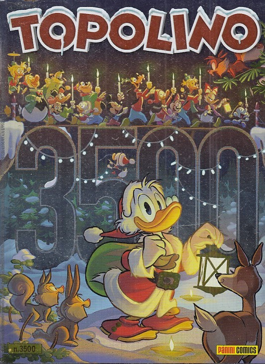 FD- TOPOLINO 3500 NUOVO -- PANINI DISNEY -- B - M23