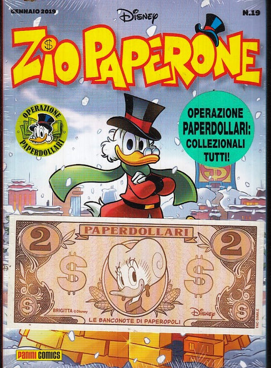 FD- ZIO PAPERONE N.19 BLISTERATO PAPERDOLLARI BRIGITTA - PANINI DISNEY - M23