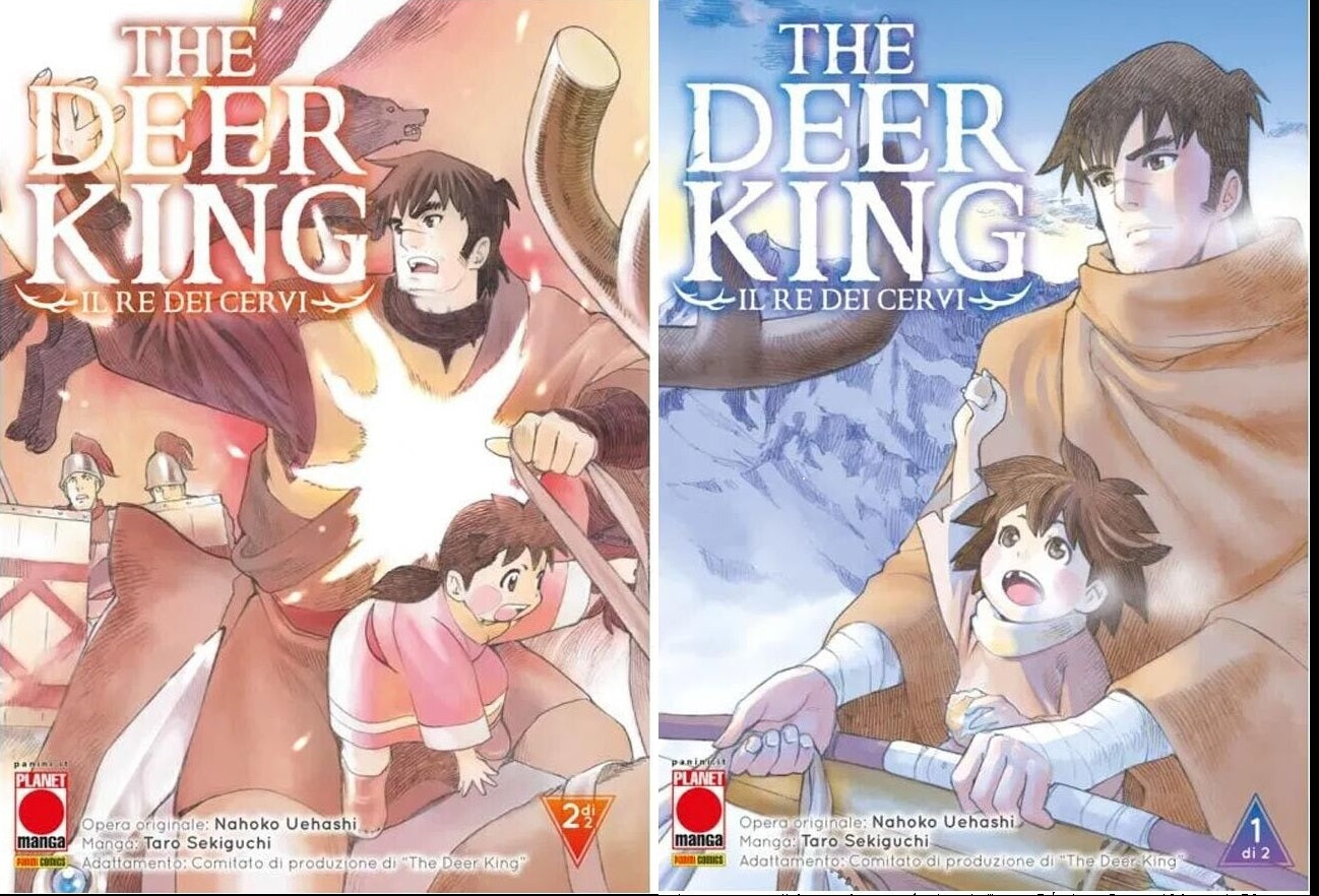 FM- THE DEER KING IL RE DEI CERVI 1/2 SERIE COMPLETA -- PLANET MANGA - BS - L23