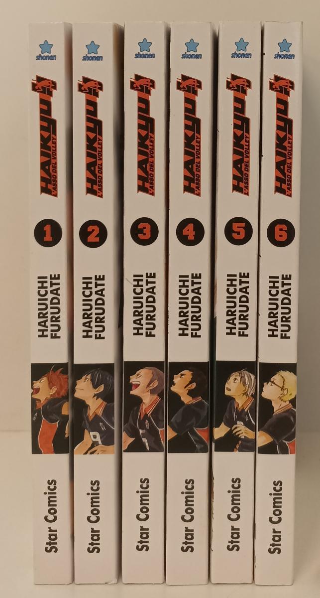 FM- HAIKYU L'ASSO DEL VOLLEY 1/7 SEQUENZIALE -- STAR COMICS - B - L23