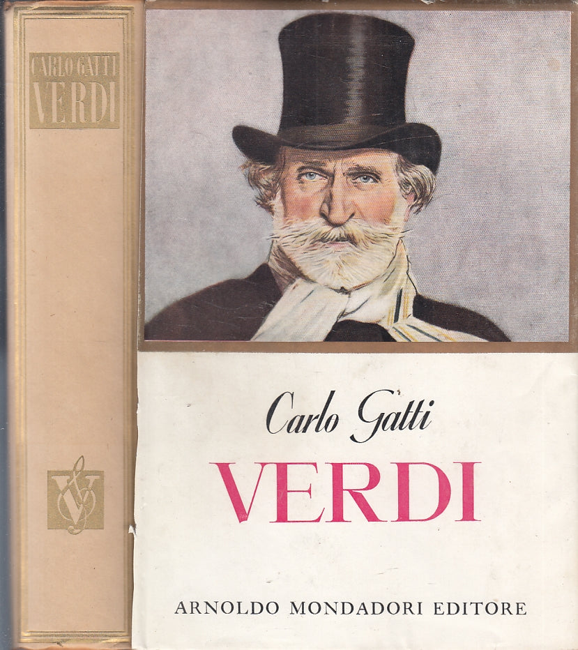 LS- VERDI CON 17 ILLUSTRAZIONI - CARLO GATTI - MONDADORI --- 1951- C- ZFS475