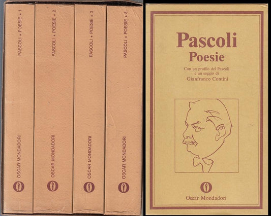 LN- PASCOLI - GIOVANNI PASCOLI - MONDADORI - OSCAR - 2a ED. - 1969 - B - XFS