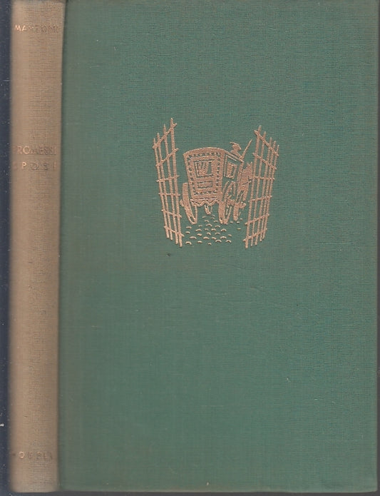 LN- I PROMESSI SPOSI - ALESSANDRO MANZONI - HOEPLI --- 1951- C- ZFS531