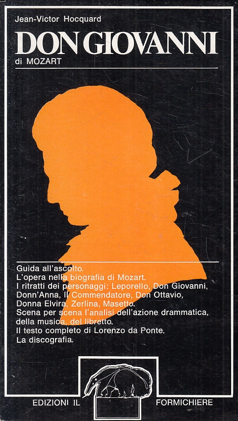 LS- DON GIOVANNI di MOZART- JEAN VICTOR HOCQUARD- IL FORMICHIERE--- 1980- B-YFS6