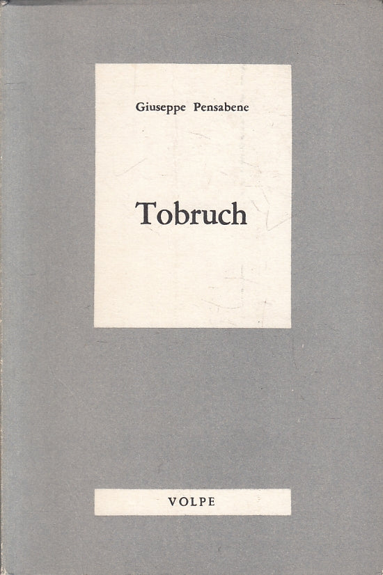 LS- TOBRUCH - GIUSEPPE PENSABENE - VOLPE--- 1966- B- YFS3