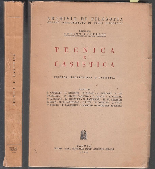 LZ- TECNICA E STATISTICA - ENRICO CASTELLI - ANTONIO MILANI --- 1964 - B- YFS19