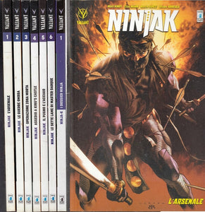 FV- NINJAK VOLUMI 1/6 + I DOSSIER NINJA VOLUME 1 -- STAR COMICS -- B - M23
