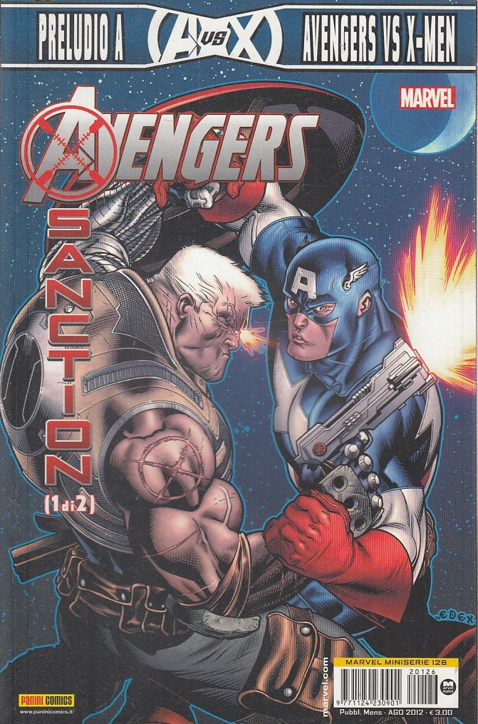 FS- AVX PRELUDIO AVENGERS VS X-MEN SANCTION 1/2 - PANINI MARVEL MINISERIE - M23