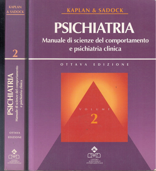 LQ- PSICHIATRIA 2 MANUALE SCIENZE COMPORTAMENTO- KAPLAN & SADOCK- 2001- B- YFS97