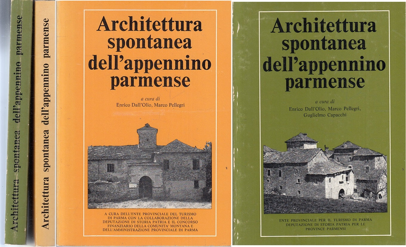 LV- ARCHITETTURA SPONTANEA DELL'APPENNINO PARMENSE 2 VOLUMI - CAPACCHI - WPR
