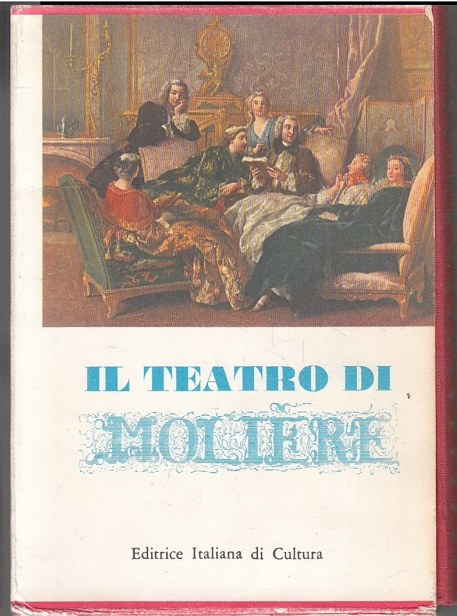 LN- IL TEATRO DI MOLIERE COFANETTO DUE VOLUMI-- ED. ITALIANA--- 1965- CS- ZFS477