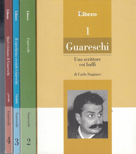 LN- GUARESCHI 1/4 SCRITTORE COI BAFFI CATECHISMO -- LIBERO --- 2008 - B - ZFS318