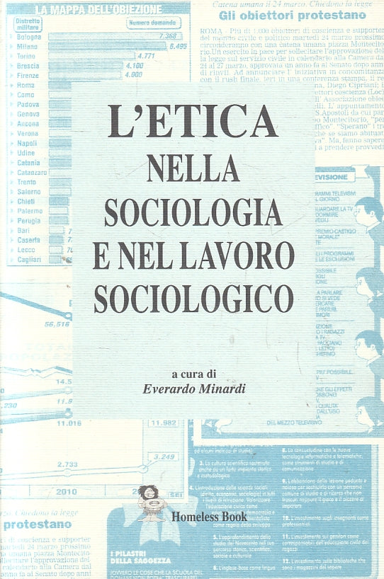 LZ- L'ETICA NELLA SOCIOLOGIA E LAVORO SOCIOLOGICO -- HOMELESS--- 1998- B- ZFS318