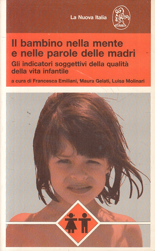LZ- IL BAMBINO NELLA MENTE E PAROLE DELLE MADRI-- NUOVA ITALIA--- 1989- B-ZFS318