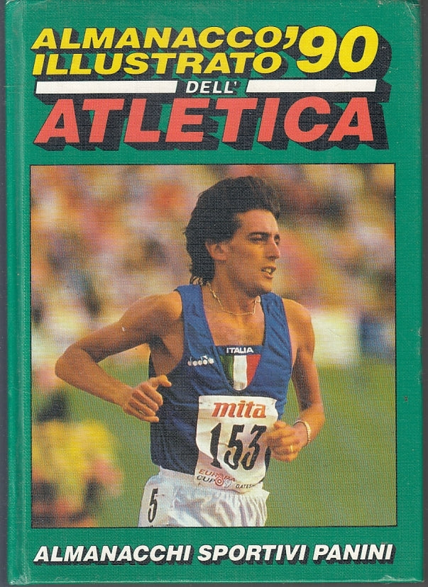 LC- ALMANACCO ILLUSTRATO DELL'ATLETICA '90 -- PANINI --- 1990- C- YFS28