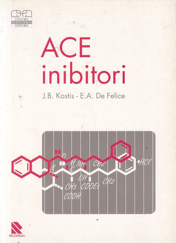 LZ- ACE INIBITORI - KOSTIS DE FELICE - RECORDATI --- 1990- B- YFS30