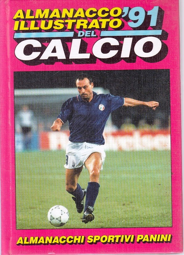 LC- ALMANACCO ILLUSTRATO DEL CALCIO '91 -- PANINI --- 1991 - C - YFS29