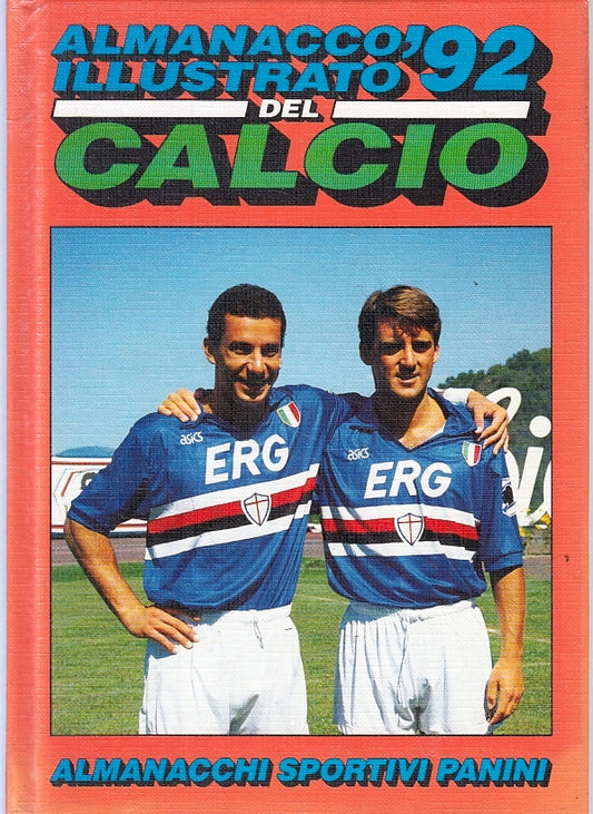 LC- ALMANACCO ILLUSTRATO DEL CALCIO '92 -- PANINI --- 1992 - C - YFS29
