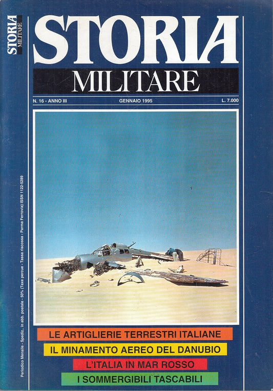 LM- RIVISTA STORIA MILITARE N.16 DANUBIO - ALBERTELLI - 1995 - S - YFS37