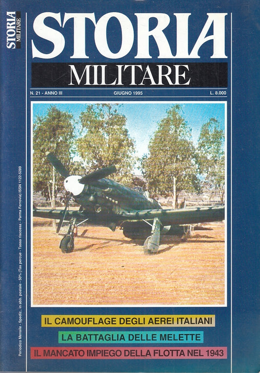 LM- RIVISTA STORIA MILITARE N.21 CAMOUFLAGE - ALBERTELLI - 1995 - S - YFS37