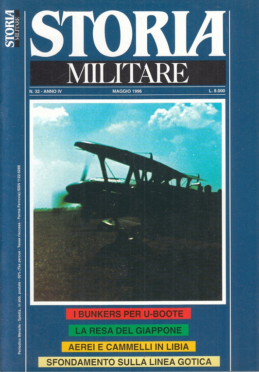 LM- RIVISTA STORIA MILITARE N.32 RESA GIAPPONE - ALBERTELLI - 1996 - S - YFS37