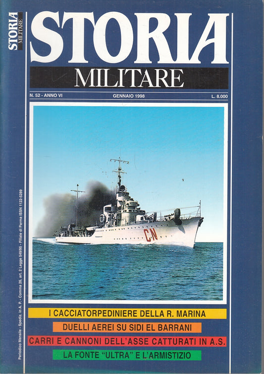 LM- RIVISTA STORIA MILITARE N.52 SIDI EL BARRANI - ALBERTELLI - 1998 - S - YFS37