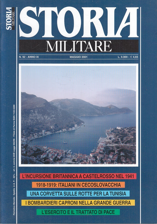 LM- RIVISTA STORIA MILITARE N.92 CASTELROSSO - ALBERTELLI - 2001 - S - YFS37