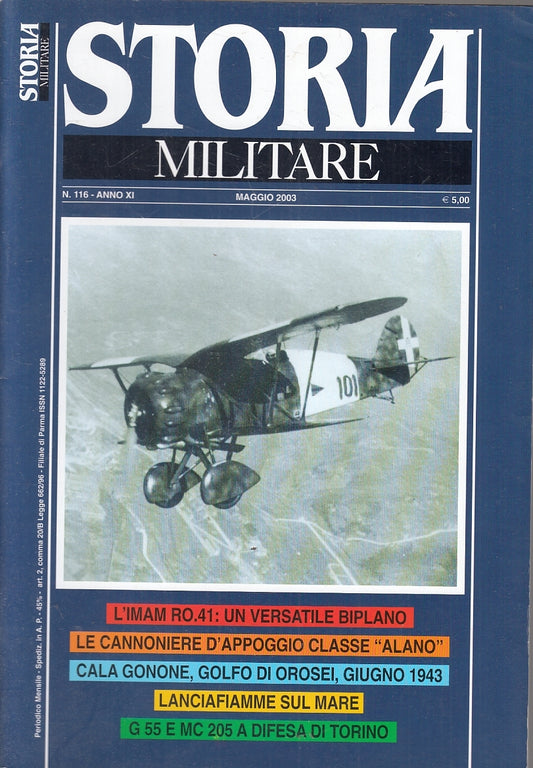 LM- RIVISTA STORIA MILITARE N.116 L'IMAM RO.41 - ALBERTELLI - 2003 - S - YFS37