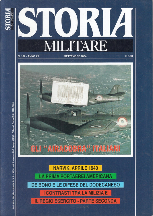 LM- RIVISTA STORIA MILITARE N.132 MARVIK - ALBERTELLI - 2004 - S - YFS37