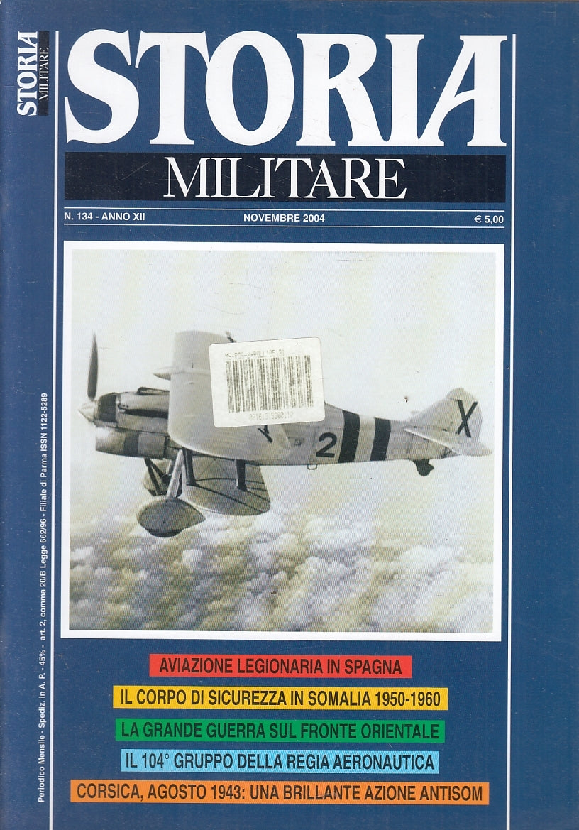 LM- RIVISTA STORIA MILITARE N.134 SOMALIA - ALBERTELLI - 2004 - S - YFS37