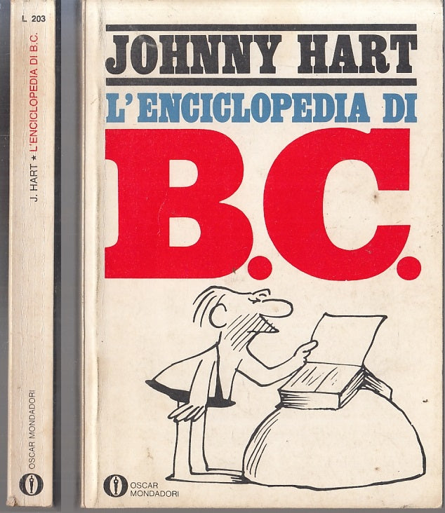 FC- OSCAR MONDADORI N.203 L'ENCICLOPEDIA DI B.C. - JOHNNY HART-- 1975- B- P23