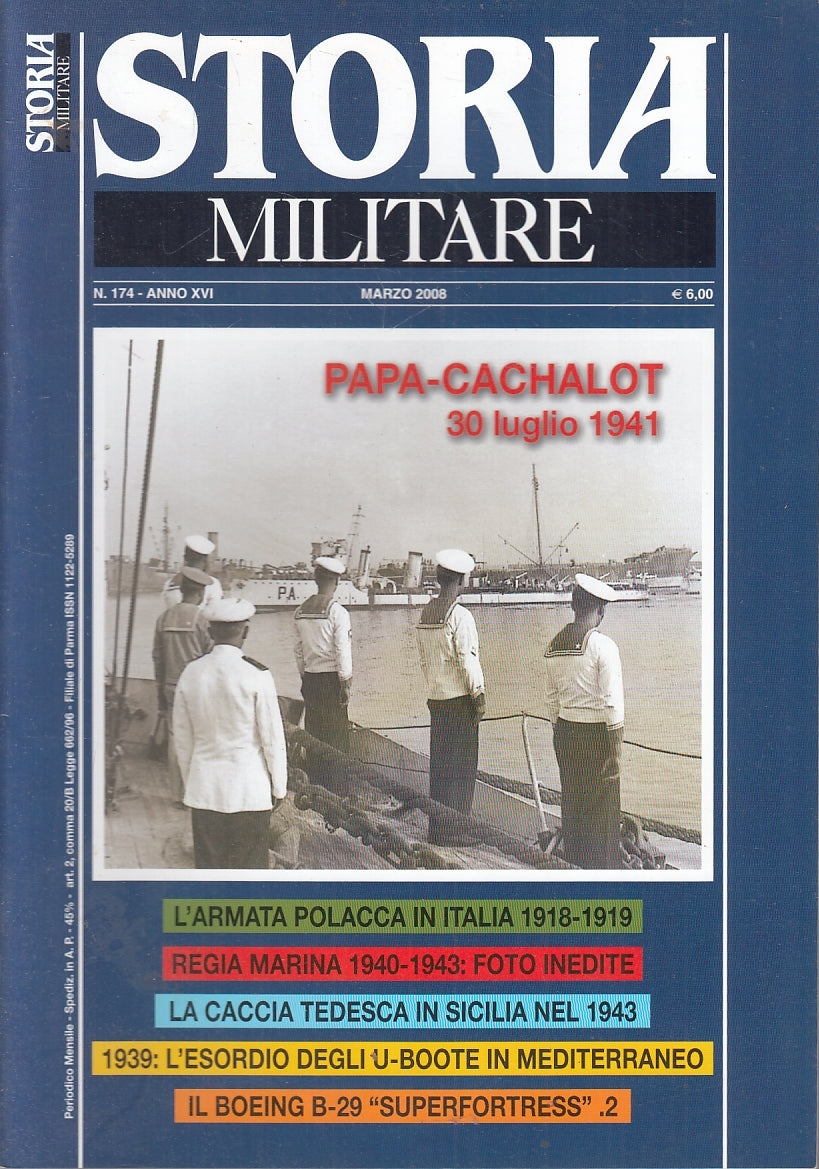 LM- RIVISTA STORIA MILITARE N.174 ARMATA POLACCA - ALBERTELLI - 2008 - S - YFS37