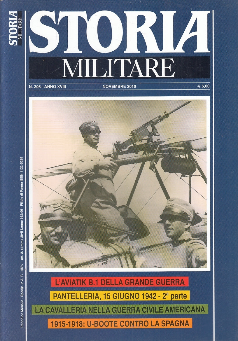 LM- RIVISTA STORIA MILITARE N.206 PANTELLERIA - ALBERTELLI - 2010 - S - YFS37