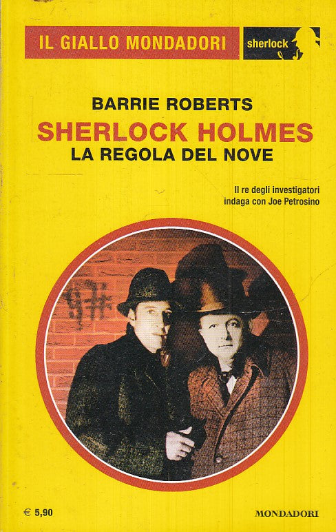 LN2- GIALLI MONDADORI SHERLOCK 42 HOLMES LA REGOLA DEL NOVE - BARRIE ROBERTS- XFS