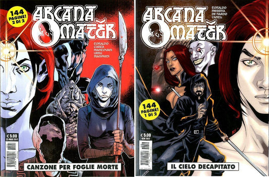 FB- ARCANA MATER 1/2 MINISERIE COMPLETA -- COSMO SERIE NERA -- B - P23