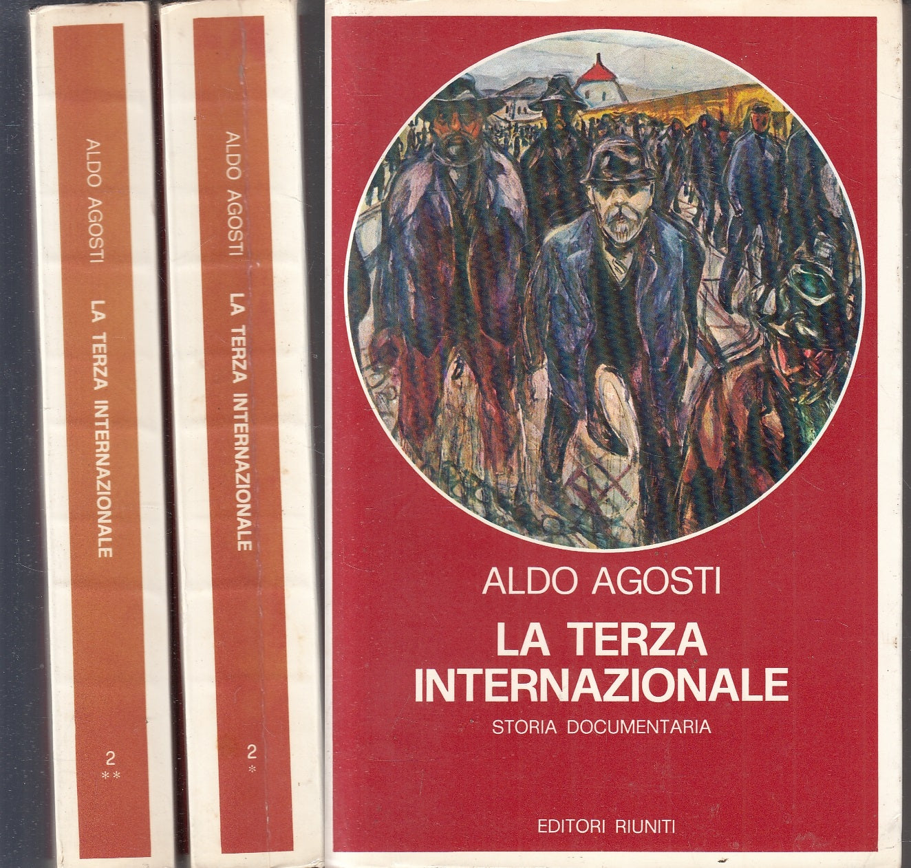 LS- LA TERZA INTERNAZIONALE 2 VOLUMI 1/2- ALDO AGOSTI- RIUNITI--- 1976- B- YFS44