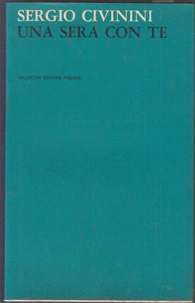 LN- UNA SERA CON TE - SERGIO CIVININI - VALLECCHI- NARRATORI 11-- 1964- B- YFS91