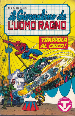 FS- IL GIORNALINO DE L'UOMO RAGNO N.2 OTTIMO -- CORNO - 1981 - S - S23