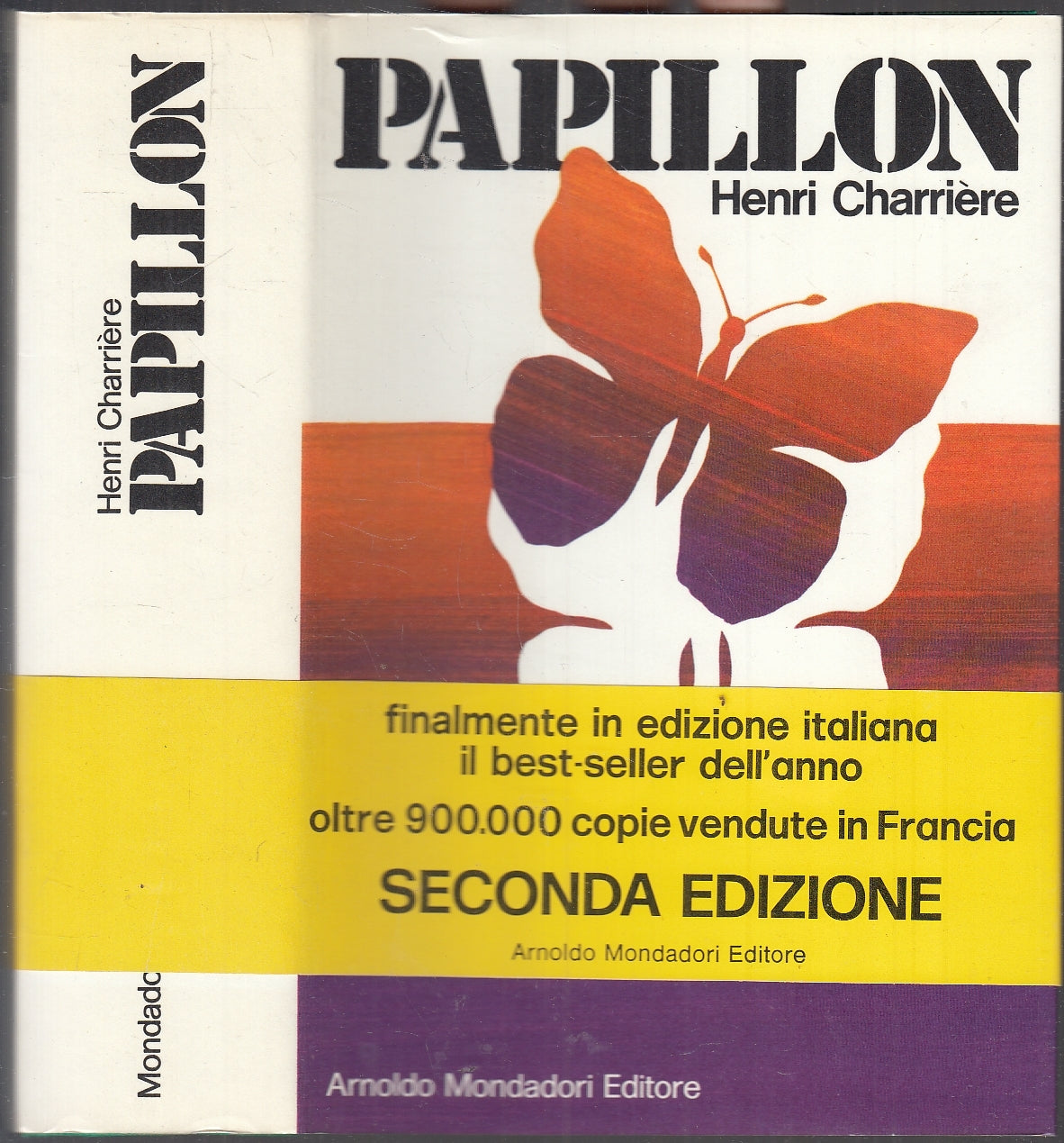 LN- PAPILLON - HENRI CHARRIERE - MONDADORI - OMNIBUS -- 1970 - CS - YFS87