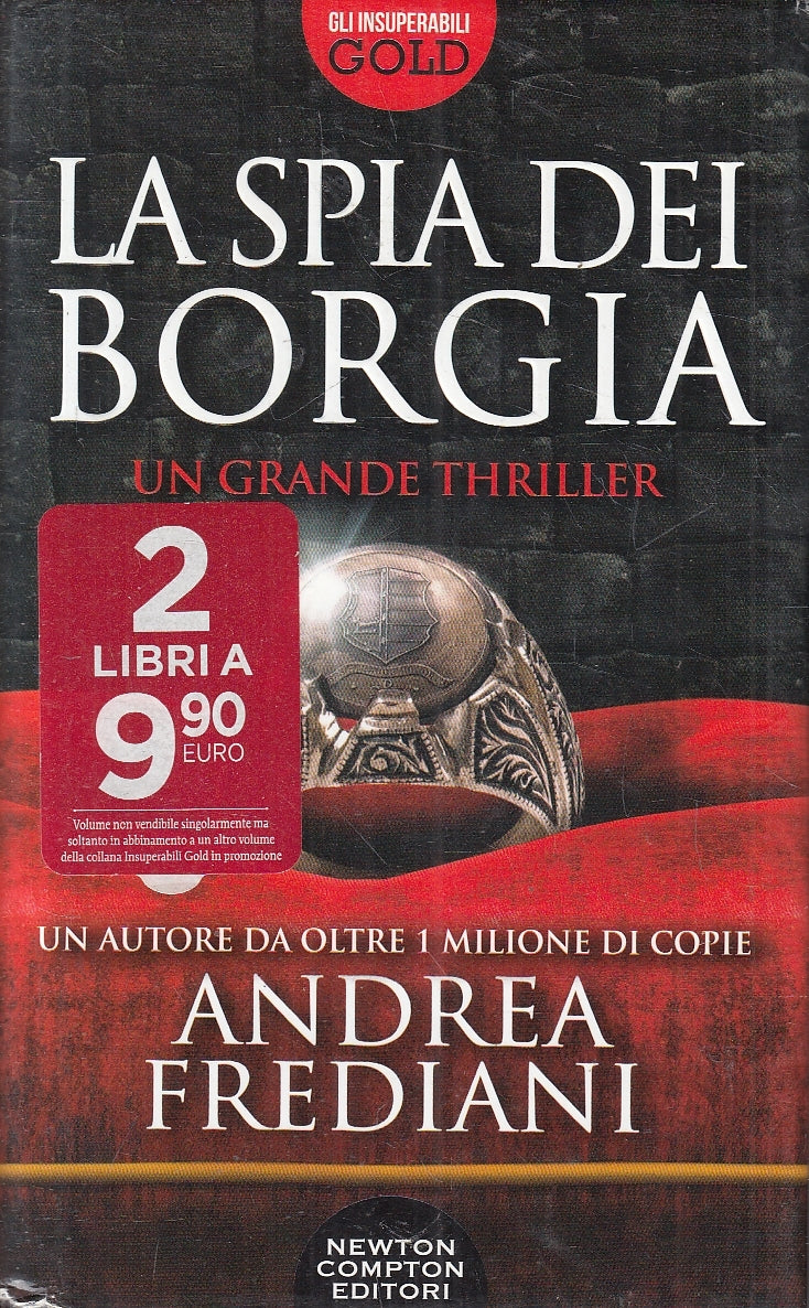 LN2- LA SPIA DEI BORGIA - FREDIANI - NEWTON INSUPERABILI GOLD - CS - JXS164