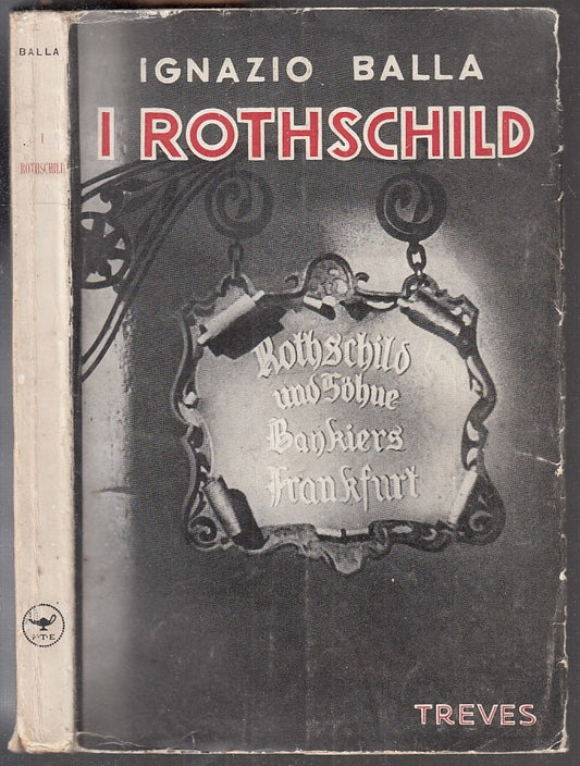 LS- I ROTHSCHILD - IGNAZIO BALLA - TREVES --- 1935 - B - XFS113