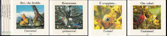LB- LE STAGIONI 4 VOLUMI AUTUNNO INVERNO ESTATE PRIMAVERA - EDICART - C - RGZ