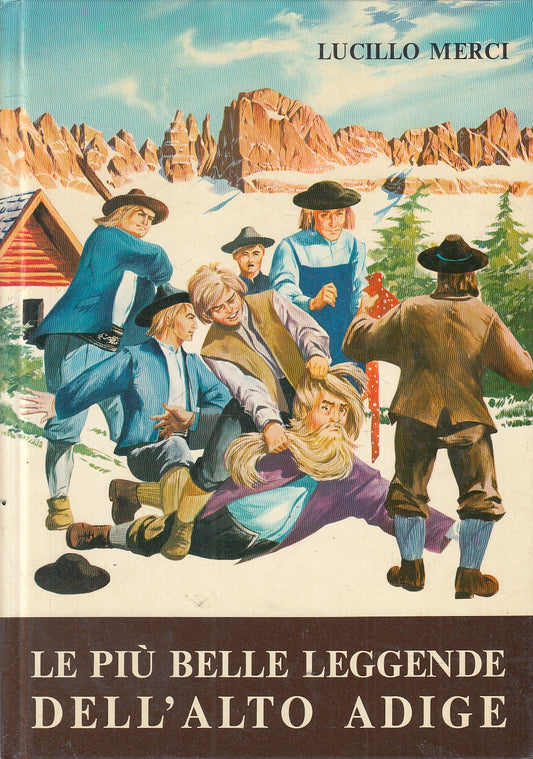 LN- LE PIU' BELLE LEGGENDE DELL'ALTO ADIGE- LUCILLO MERCI- MANFRINI---- C-YFS166